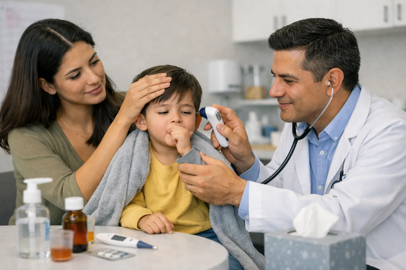 ¿Cómo lograr un correcto control de fiebre y dolor en niños en CDMX?